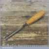 Vintage 15/32” Herring Bros (Prize Metals) No: 10 Deep Straight Gouge Carving Chisel