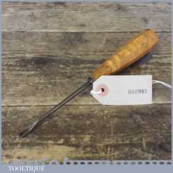 Vintage 3/16” Herring Bros (Prize Metals) Deep Spoon Gouge Carving Chisel