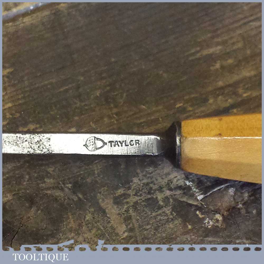 Vintage 1/2” Henry Taylor (Acorn) Spoon Bit Carving Chisel – Sharpened ...