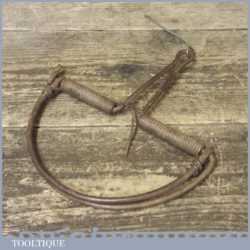 Antique 7 1/2” Wire Bird Or Rat Trap Of Continental Design - Decorative