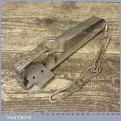 Vintage Small Gin Trap Measures Approx 8 ½” Long - Decorative