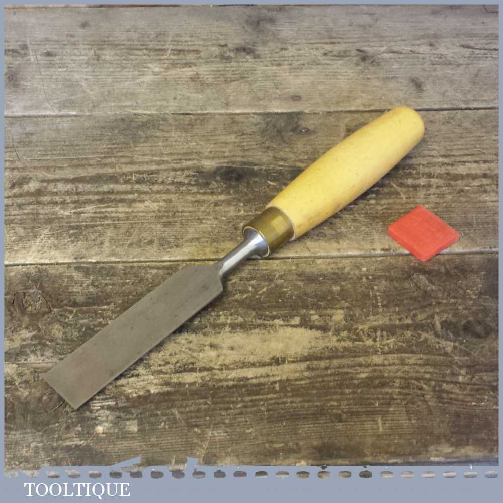 Vintage Marples 1 ¼” Bevel Edge Chisel With Boxwood Handle Sharpened