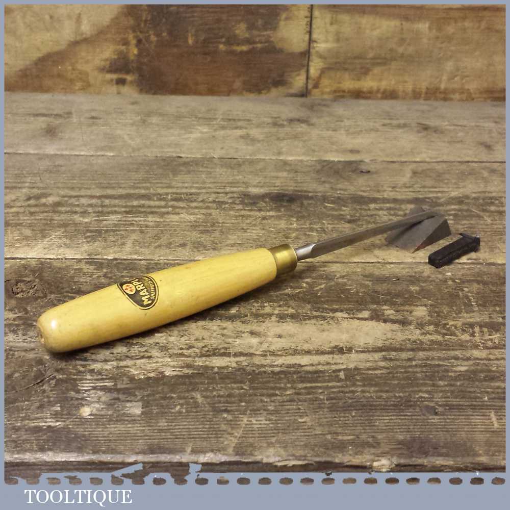 Vintage Marples ¼” Bevel Edge Chisel With Boxwood Handle Sharpened