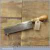 Vintage John Cockerill Of Sheffield Gents Hand Saw - Nice Boxwood Handle