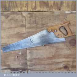 Vintage Spear and Jackson Cross Cut Handsaw - 10 TPI