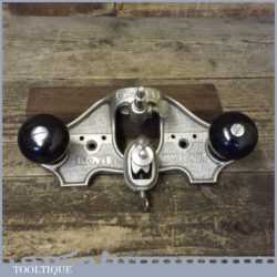 Good Stanley No: 71 Hand Router Plane With 1 Cutter - Good Condition