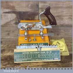 Vintage Boxed Stanley N0: 50 Combination Plough Plane - Good Condition