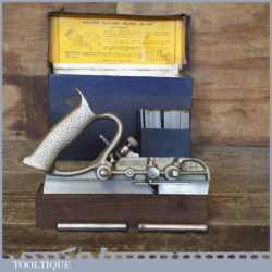Vintage Boxed Record No: 044 Combination Plough Plane - Good Condition