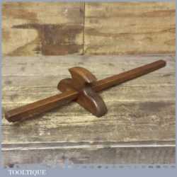 Vintage Cabinet Makers Panel Marking Gauge With Inch Incremental Marks