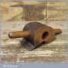 Antique Chair Makers Beech Wood 1 ½” – 1” Dowelling Rounding Plane - Good Condition