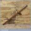 Vintage Beech Wood Cabinet Makers Panel Marking Gauge Measuring Approx 23”