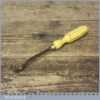 Vintage 11/16” Marples & Sons Deep Spoon Chisel - Boxwood Handle