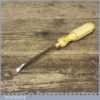 Vintage 5/8” Marples & Son No: 24 Spoon Bit Chisel - Boxwood Handle