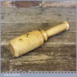 Superb Lignum Woodcarving Mallet With 2 ½” Head - Box Wood