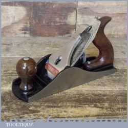 Vintage Stanley No: 4 ½ Wide Bodied Smoothing Plane England - Fully Refurbished