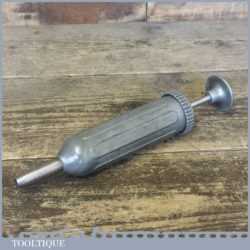 Vintage 9” Automotive Alloy Talcalemit Grease Gun PAT No: G.C.3020