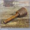 Vintage Ash Woodcarving Mallet - Old Woodcarving Tool