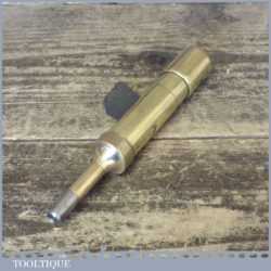 Vintage 6 ½” Automotive Brass Talcalemit Grease Gun PAT No: 214986