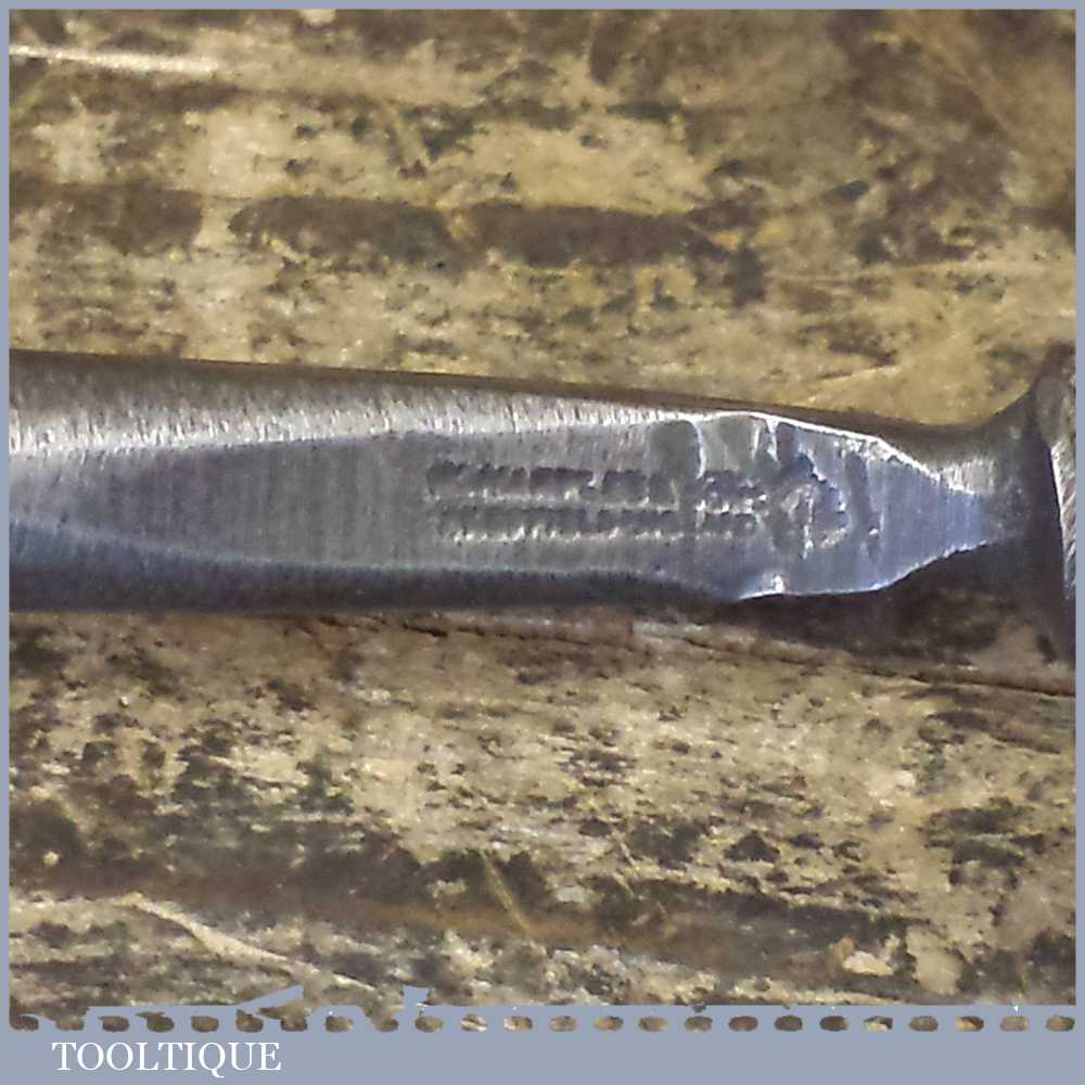 Vintage 13/32” Marples and Sons No: 19 Curved Stem Gouge Carving Chisel ...