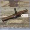 Antique Coachmakers Beech Wood Hand Router Plane Measures 12” Long