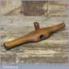 Antique Coachmakers Beech Wood Hand Router Plane Measures 12” Long