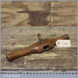 Antique Coachmakers Beech Wood Hand Router Plane Measures 13” Long