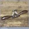 Vintage Edward Preston Flat Faced Spokeshave With Good Length Original Blade