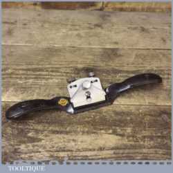 Vintage Stanley No: 151R Curved Sole Spokeshave With Good Length Original Blade