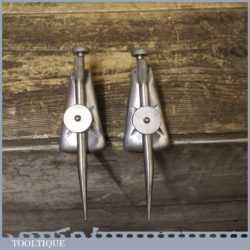 Vintage Pair Of Eclipse No: 33 Trammel Points - Good Condition