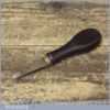 Early antique 19th Century Rosewood Gunsmith’s Turnscrew Screwdriver - Good Condition