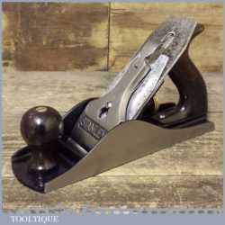 Vintage Stanley USA No: 4 ½ Wide Bodied Smoothing Plane Pat Dated 1910-18
