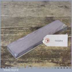 Vintage 8” x 1 ¾” Belgian Coticule Honing Stone - Lapped Flat