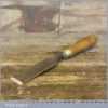 Large vintage 1 ½” wide carpenters firmer chisel by William Marples & Sons, Hibernia Works