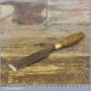 Large vintage 1 ½” wide carpenters firmer chisel by William Smith & Co of Sheffield
