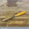 Large vintage 13/16” (22mm) wide carpenters gouge chisel by Richard Ibbotson