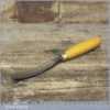Vintage J B Addis 1” Wide Curved Wood Carving Gouge Chisel