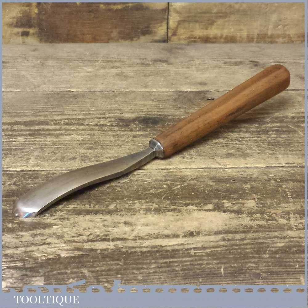 Vintage Henry Taylor 13/16” Wide Curved Wood Carving Gouge Chisel ...