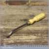 Vintage Henry Taylor (Acorn No: 29) 7/8” Spoon Gouge Wood Carving Chisel