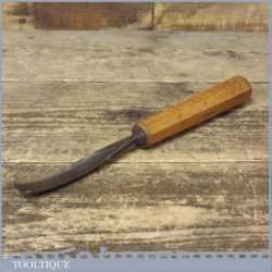 Vintage Henry Taylor (Acorn) 23/32” Curved Gouge Wood Carving Chisel