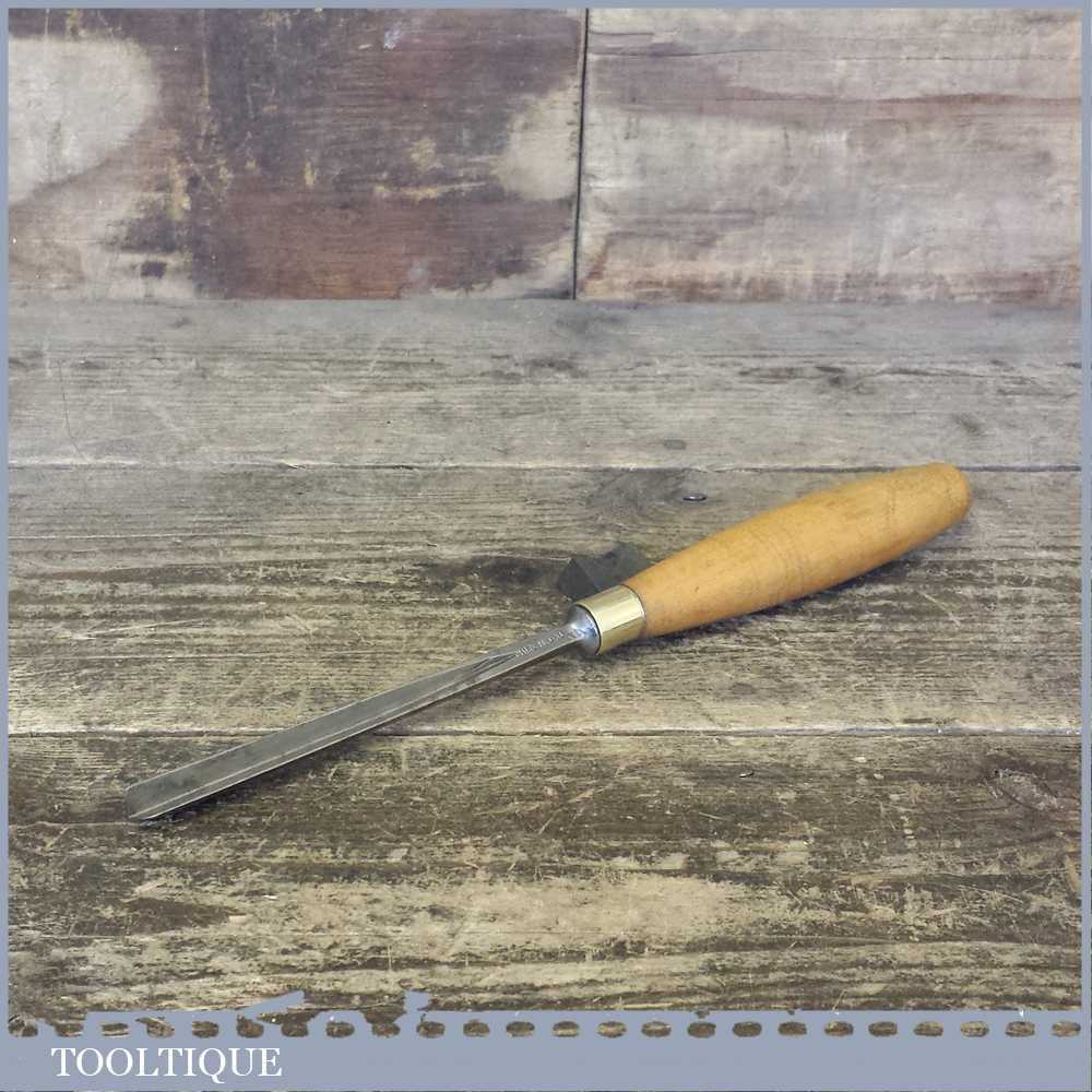Vintage Herring Bros Of London 3/8” Wood Carving V Chisel Good