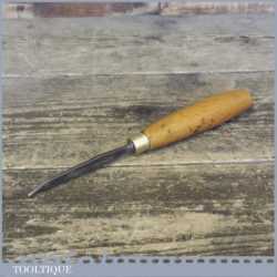 Vintage J Howarth 1/8” Wood Carving Firmer Chisel - Good Condition