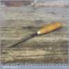 Vintage Ward & Payne SJ Addis 1/2” Wood Carving Gouge Chisel - Good Condition
