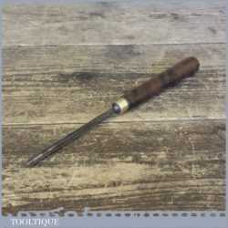 Vintage J B Addis 7/32” Wide Wood Carving Gouge Chisel - Sharpened and Honed