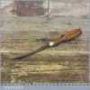 Vintage C Hill 1/2” Wide Curved Wood Carving Gouge Chisel - Sharpened and Honed