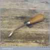Vintage Henry Taylor 3/8” Wide Wood Carving Spoon Gouge Chisel - Sharpened