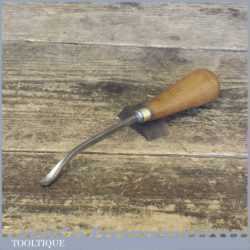 Vintage Henry Taylor 3/8” Wide Wood Carving Spoon Gouge Chisel - Sharpened