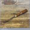 Rare Antique 18th Century James Cam curved Wood Carving Gouge Chisel
