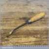 Vintage Henry Taylor 9/16” Wood Carving Spoon Bit Chisel - Sharpened