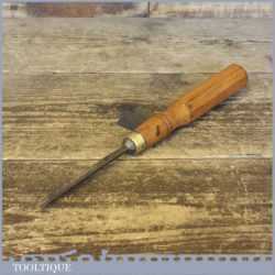 Vintage Warburton Bros 3/16” Wood Carving Gouge Chisel - Sharpened
