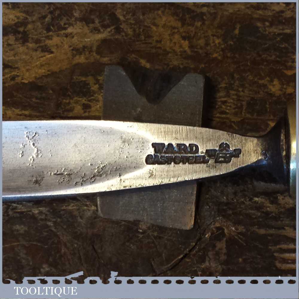 Vintage Ward And Payne 5/8” Wide Wood Carving Gouge Chisel | Tooltique